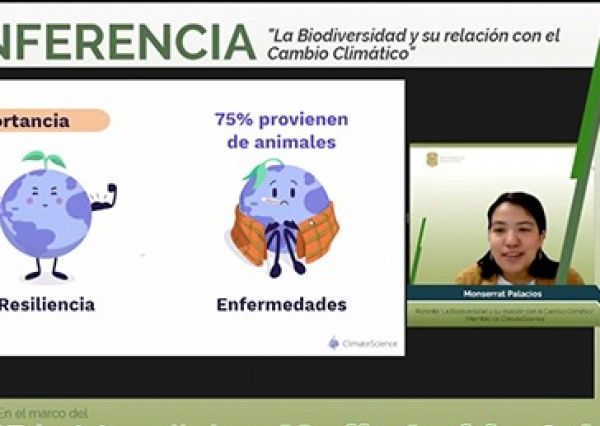 El CNMS conmemora el D&iacute;a Mundial del Medio Ambiente con la conferencia “La Biodiversidad y su relaci&oacute;n con el Cambio Clim&aacute;tico”