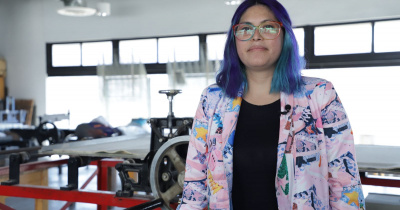 Artista y profesora UG fomenta la producci&oacute;n, rescate y difusi&oacute;n del patrimonio art&iacute;stico universitario