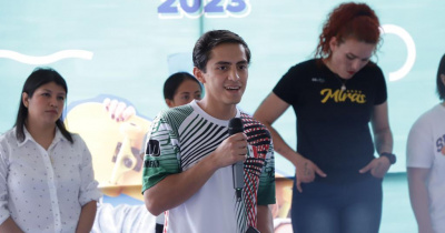 Atleta UG inspira a juventudes guanajuatenses en Foro para la Prevenci&oacute;n de Adicciones