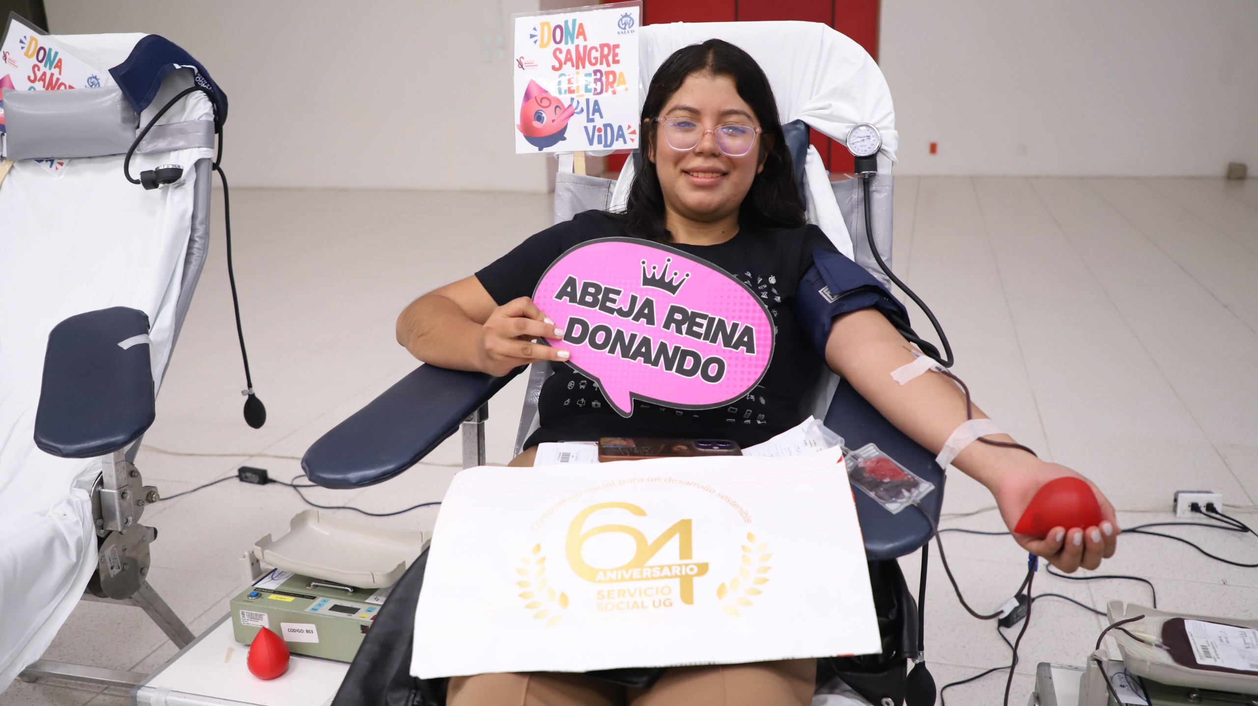 Comunidad UG participa en campaña de donación altruista de sangre 1